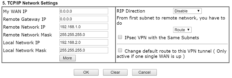 скриншот настроек VPN
