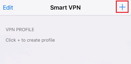 скриншот приложения SmartVPN для iOS