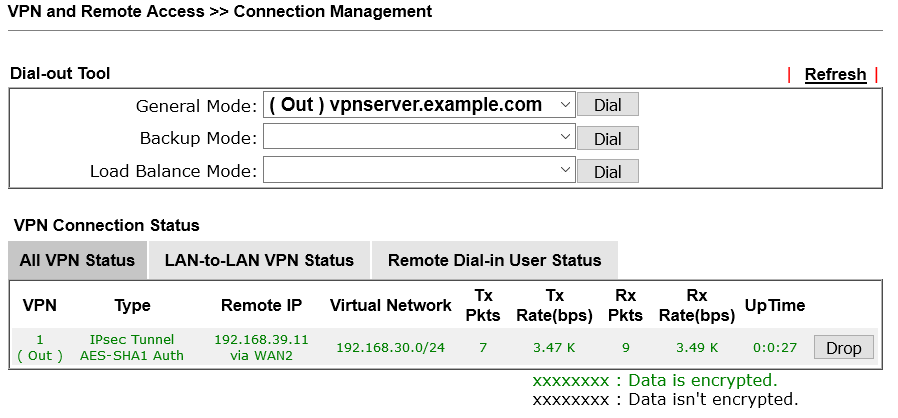 VPN вверх