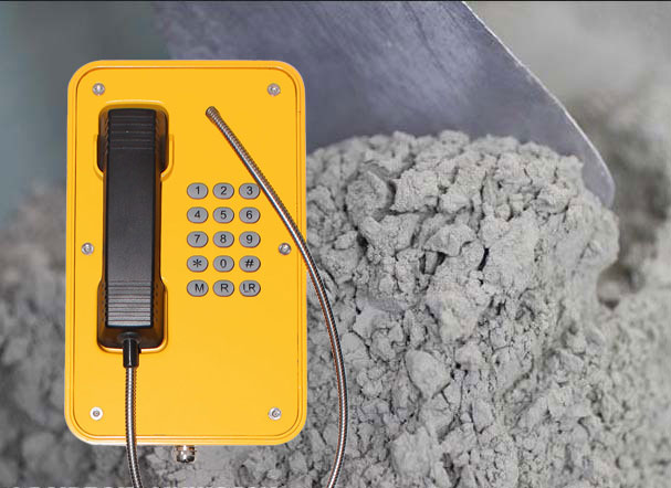 Промышленный телефон для цементного завода