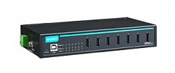 UPort 407 7-port industrial USB hub, adapter included, t: 0/60 - фото